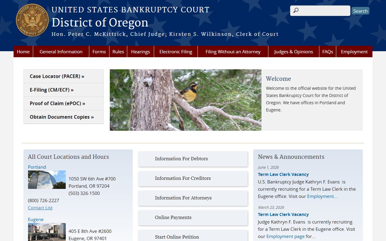 Grant County Circuit Court federal bankruptcy court context